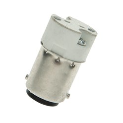 Lampfitting Lampholder adaptor BAILEY ADAPTOR/LAMPHOLDER BA15D TO G4/G6/MR8/MR11/MR16 90C 92600034334